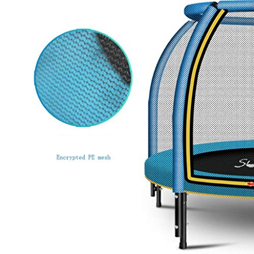 QWZ Trampolín Fitness Cama elástica Cubierta de Cama elástica Cama elástica hogar Infantil, protección de la Infancia Neto Cama elástica Cama elástica Pequeña Familia Trampolín Interior/Exterior