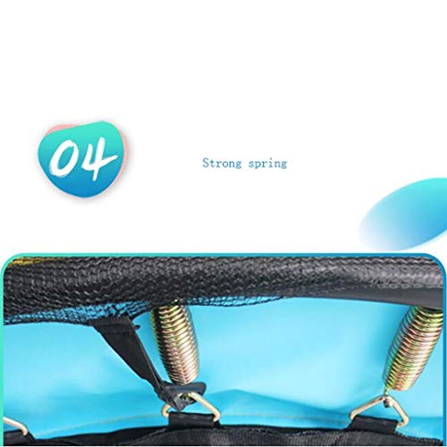 QWZ Trampolín Fitness Cama elástica Cubierta de Cama elástica Cama elástica hogar Infantil, protección de la Infancia Neto Cama elástica Cama elástica Pequeña Familia Trampolín Interior/Exterior