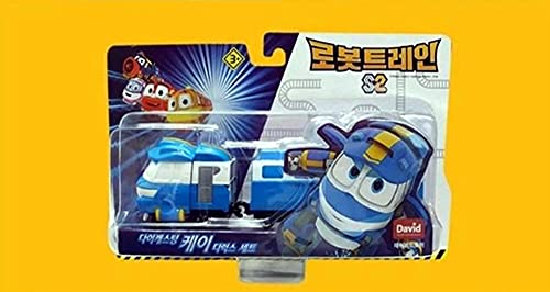 Robot Trains Temporada 2 Animación Coreana Personaje Die Casting Kay Deluxe Set 7 pulgadas de largo tren de juguete, edades 3 en adelante