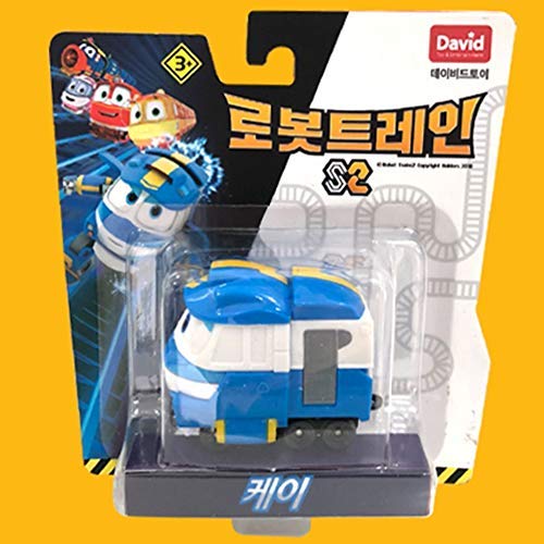 Robot Trains Temporada 2 Animación Coreana Personaje Tren de Fundición a Troquel Kay 2 pulgadas Figura de acción de juguete, edades 3 y más