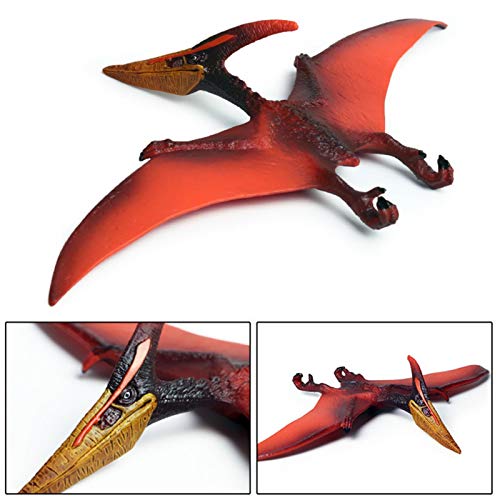 Runsmooth 1.57x5.71x9.25in Figuras De Dinosaurios Juguetes De Dinosaurios Dinosaurio Pterodáctilo Equilibrio De Pteranodon para Niños Y Niñas De 4 A 12 Años, Pteranodon, Multicolor