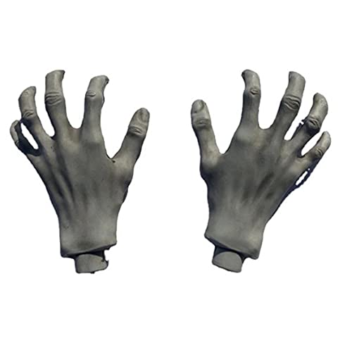 Sanfiyya Césped Zombie Manos Set, Realista Halloween Zombie Manos y Brazos, Decoración de Zombie Lawn para Halloween Terror Scary Scary Precs Decoración (Color al Azar)