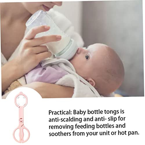 sevennine Botella de Botella Pinzas Anti-Scalding Bottle Clips Holder Sin Deslizamiento Hot Bottle Holder, Madre y Suministros para bebés