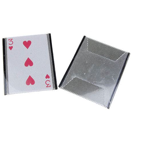 Sharplace 2pcs Nueva Magia Ilusión Cambio Manga Primer Plano Wow Tarjeta Divertidos Trucos Props