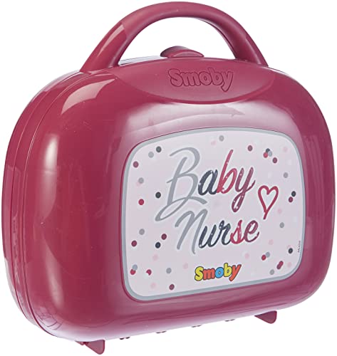 Smoby- Baby Nurse Vanity Nursery, Color Rosa (Simba 220341)