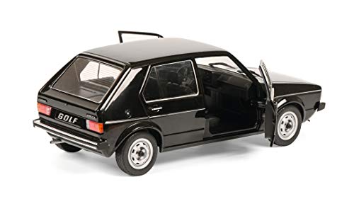 Solido- Volkswagen VW Golf L 1983-Maqueta de Coche (Escala 1:18), Color Negro (421185730)