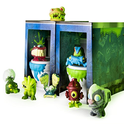 Spin Master- Bizarre Bathroom Pack de 8 Flushies Flushforce - Modèle Aléatoire, Multicolor (6037317) , color/modelo surtido