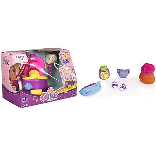 The Bellies From Bellyville - Bellies Potty Car, Accesorio + Kit Dulces Sueños, Accesorios para Dormir, Recomendado para niños y niñas a Partir de 3 años (Famosa 700015141)