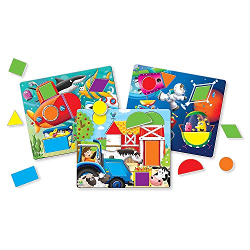 The Learning Journey 230145 Match It Fun with Shapes Puzzle Juego