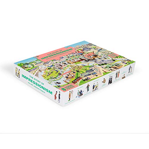 The Story of Impressionism (An Art Jigsaw Puzzle): Spot the Artists in Belle Epoque Paris: 1000-Piece Art History Jigsaw Puzzle