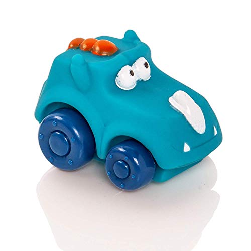 Tippi Monster Movers Juego de empuje suave para automóvil Play Along - Bebé o juguete para niños pequeños (Set de 5)