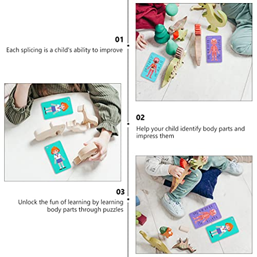 Toddmomy Juego de Anatomía de Cuerpo Humano para Niñas Juego Educativo Interactivo para Aprender Partes del Cuerpo Músculos Huesos 1 Juego