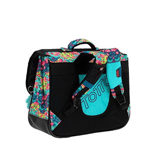 TOTTO Ma04Eco032-1810J-6Lt Mochila Escolar, Tijeras, Niña, Talla única, Multicolor