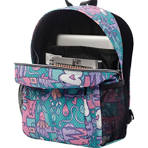 TOTTO Morral Acuareles Mochila, Adultos Unisex, Rosa (Rosa), Talla Única