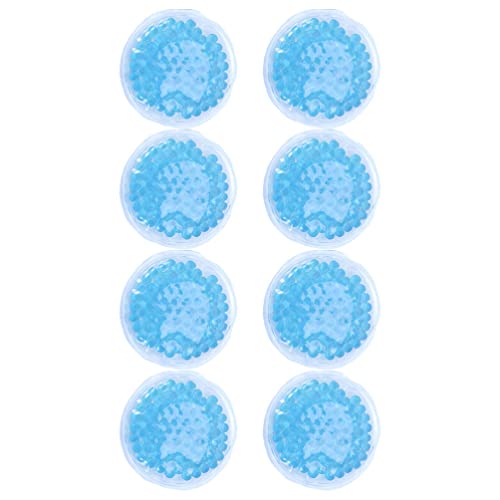 TOYANDONA 8 Unidades Reutilizables Paquete Frío Paquete de Hielo Flexible con Cuentas de Gel para Los Atletas Alivio del Dolor para La Artritis Hinchazón Lesiones Deportivas