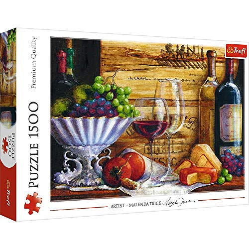 Trefl- Im Weinberg 1500 Teile, Premium Quality, für Erwachsene und Kinder AB 12 Jahren Puzle, Multicolor (26174)