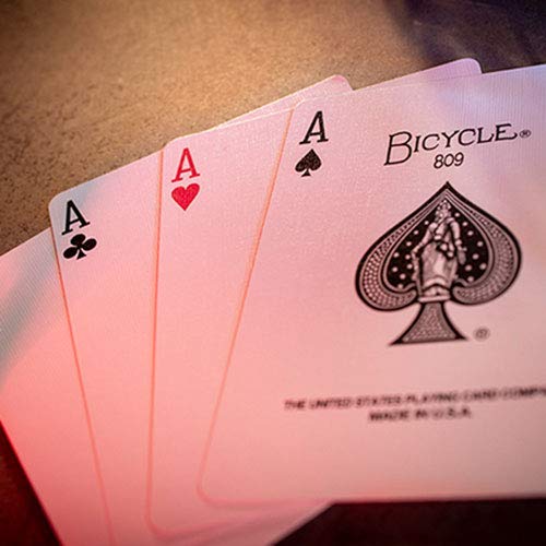 U.S.P.C.C. GT Speedreader Marked Deck Standard Version (Bicycle 809 Mandolin Red) Plus Online Effect