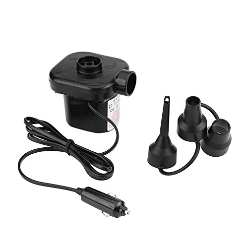 Wakects Cama de Aire de Asiento Trasero del Coche, Cama Inflable del Coche con Bomba de Aire Colchón del Asiento Trasero del Coche, para Descansar Dormir Viajar Acampar(Negro)
