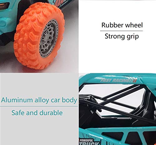 welltop Metálico Tire hacia Atrás Coches, 2 Packs Mini Coches de Juguete con Sonido Realista y Cuerpo de aleación de Aluminio Ligero