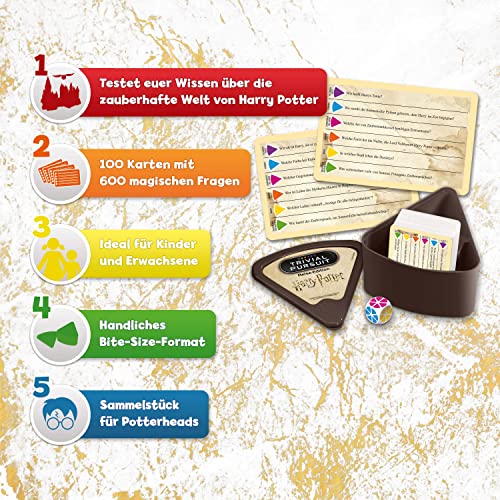 Winning Moves Harry Potter Trivial Pursuit Quiz Vol.2 edición Alemana 100 Cartas 600 Preguntas