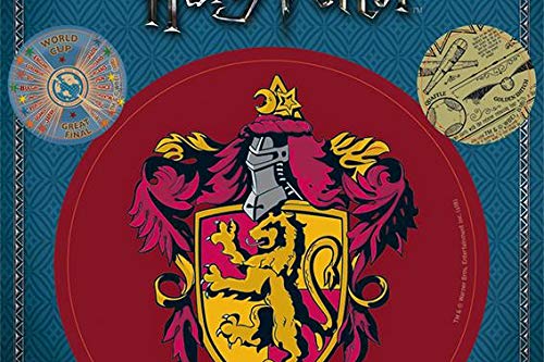 Wizarding World RD-RS461063 Harry Potter-Gryffindor - Adhesivo de vinilo, multicolor, 10 x 12,5 cm