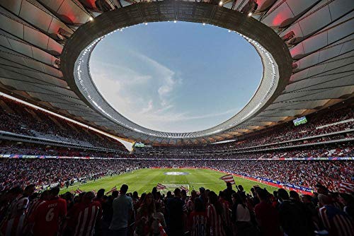 World Cup Puzzle Game Arena Modelo De Rompecabezas 3d, Wanda-metropolitano, Kit De Rompecabezas De Bricolaje, Recuerdos De Fanáticos Del Fútbol, Decoraciones, Regalos, Juguetes Educativos Para Niños