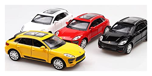 XHDMJ 1/32 para Porsche Cayenne Aleación Fundición A Presión Modelo Coche Decoración Regalo (Color : Black)
