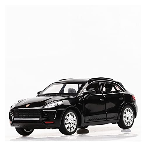 XHDMJ 1/32 para Porsche Cayenne Aleación Fundición A Presión Modelo Coche Decoración Regalo (Color : Black)