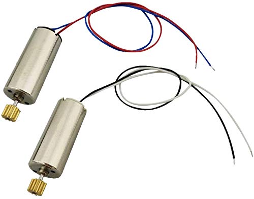 YUNIQUE GREEN-CLEAN-POWER- 2 Piezas Motores de Repuesto para RC Droni cuadricópteros H8C H8D DFD F183 (1 antihorario-1 horario), VF-4SMI-A1VV (YUNIQUE Espana