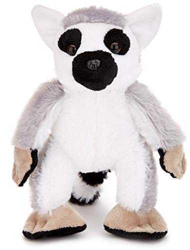Zappi Co Anillo de lémur de Cola Peluche de Juguete del Juguete de Felpa para Niño bebés, recién Nacidos