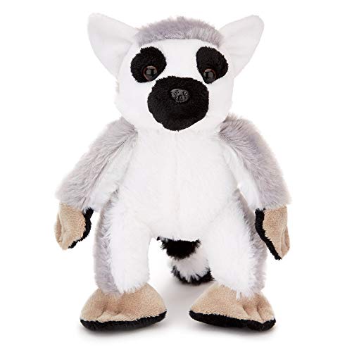 Zappi Co Anillo de lémur de Cola Peluche de Juguete del Juguete de Felpa para Niño bebés, recién Nacidos