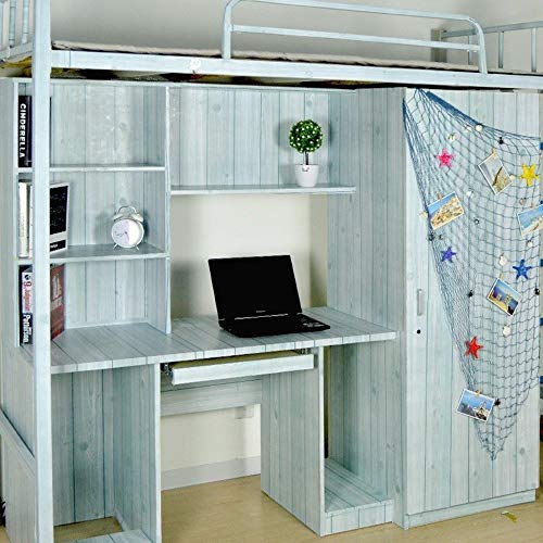 ZHANGAIGUO Impermeable del PVC del Vinilo De Madera del Grano Auto Adhesivo del Papel Pintado,Cocina Armario Muebles del Gabinete De Renovación De La Puerta Pegatinas De Pared 5M /Marrón 10M