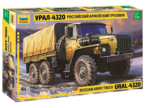 ZVEZDA 500783654 Ural 4320 - Maqueta de camión Ruso (Escala 1:35)