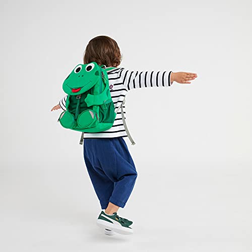 Affenzahn Mochilas 3-5 Años Rana (Novedad) Mochila Infantil, 18 Cm, Multicolor