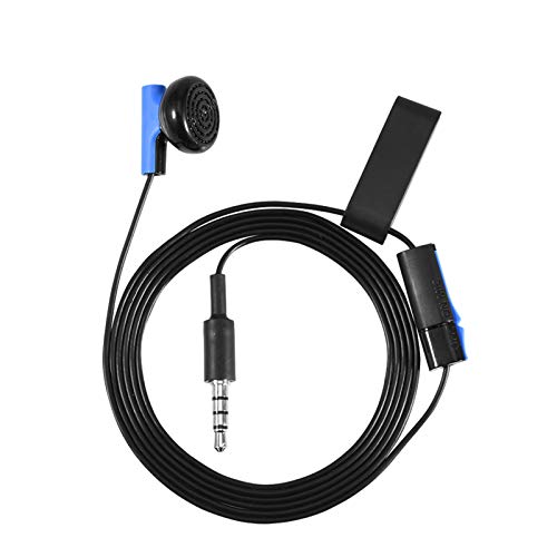 Auriculares para Juegos Auriculares Intrauditivos con Cable De 3,5 Mm Auriculares para Juegos con Micrófono Compatibles con El Controlador Sony Playstation 4 PS4