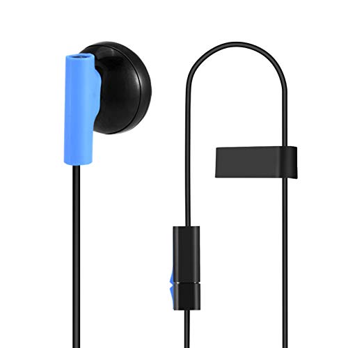 Auriculares para Juegos Auriculares Intrauditivos con Cable De 3,5 Mm Auriculares para Juegos con Micrófono Compatibles con El Controlador Sony Playstation 4 PS4