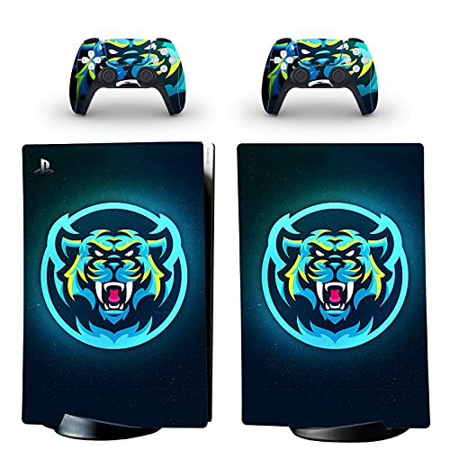 AXDNH para PS5 Game Skins Sticker, PVC Decals Skins para Playstation 5 Versión Digital - para Consola PS5 Y Película Protectora De Controladores,0394