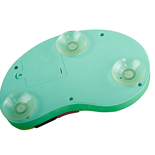 B. Toys Whirly Pop - Estación de Luces y música para bebé, con ventosas, 100 % no tóxico y sin BPA