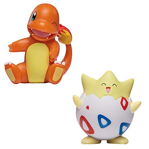 BANDAI Pokémon WT97884-Pack de 2 Figuras de 5 cm (WT97884)