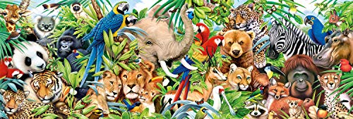 Clementoni Puzzle 1000 Piezas Panorama Wildlife, Color (39517.0)