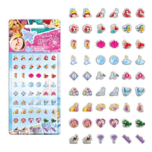 Craze Disney Princess - 27 pares de pendientes autoadhesivos, 53547, 0, 1 x 8, 5 x 18, 3 cm