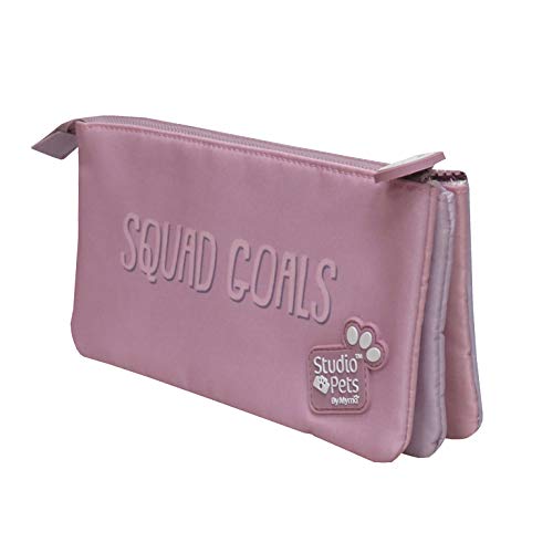 CYPBRANDS Manualidades/Escolares Unisex Adulto Estuche portatodo Triple de Studio Pets PT-14-ST Perrito, Multicolor, Talla única (1)
