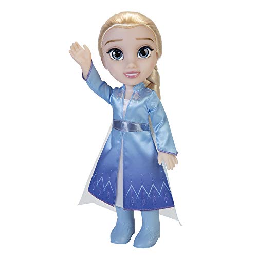 Disney Frozen 2, muñeca Elsa de 35 cm con Vestido de Viaje
