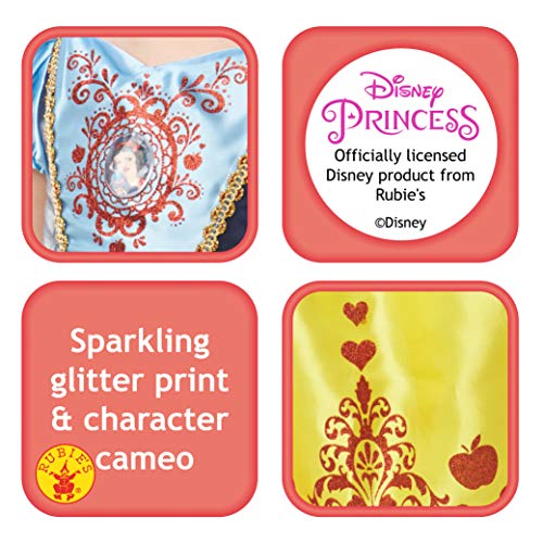 Disney Princess - Disfraz Blancanieves Classic Deluxe Inf, Multicolor, L (Rubies 640712-L)