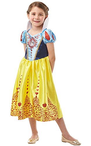 Disney Princess - Disfraz Blancanieves Classic Deluxe Inf, Multicolor, L (Rubies 640712-L)