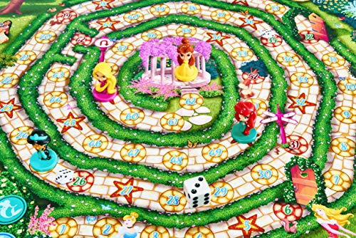 Disney Princess Home Sprint - Juego de Mesa para niños de 4 años + Multi