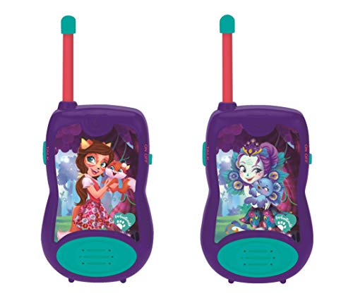 Enchantimals - Par de Walkie-Talkies, Rango de 100 Metros, Mattel (Lexibook) (TW12EC)