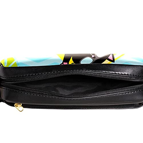 Estuche para lápices Marcador Bolígrafo Bolsa Organizador de escritorio Hojas de palma de colchón de agua de piscina Bolsa de almacenamiento