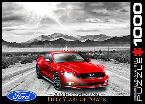 Ford Mustang 2015 - 1000 piezas rompecabezas, 680mm x 490mm