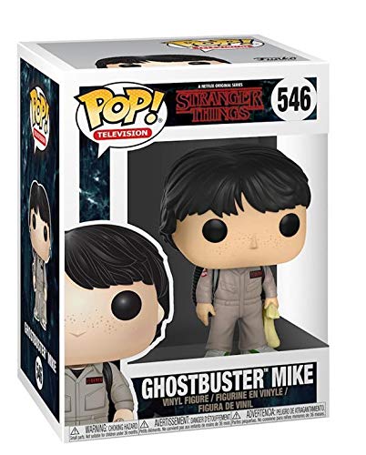Funko - POP! Vinilo Colección Stranger Things - Figura Mike Ghostbuster (21486)